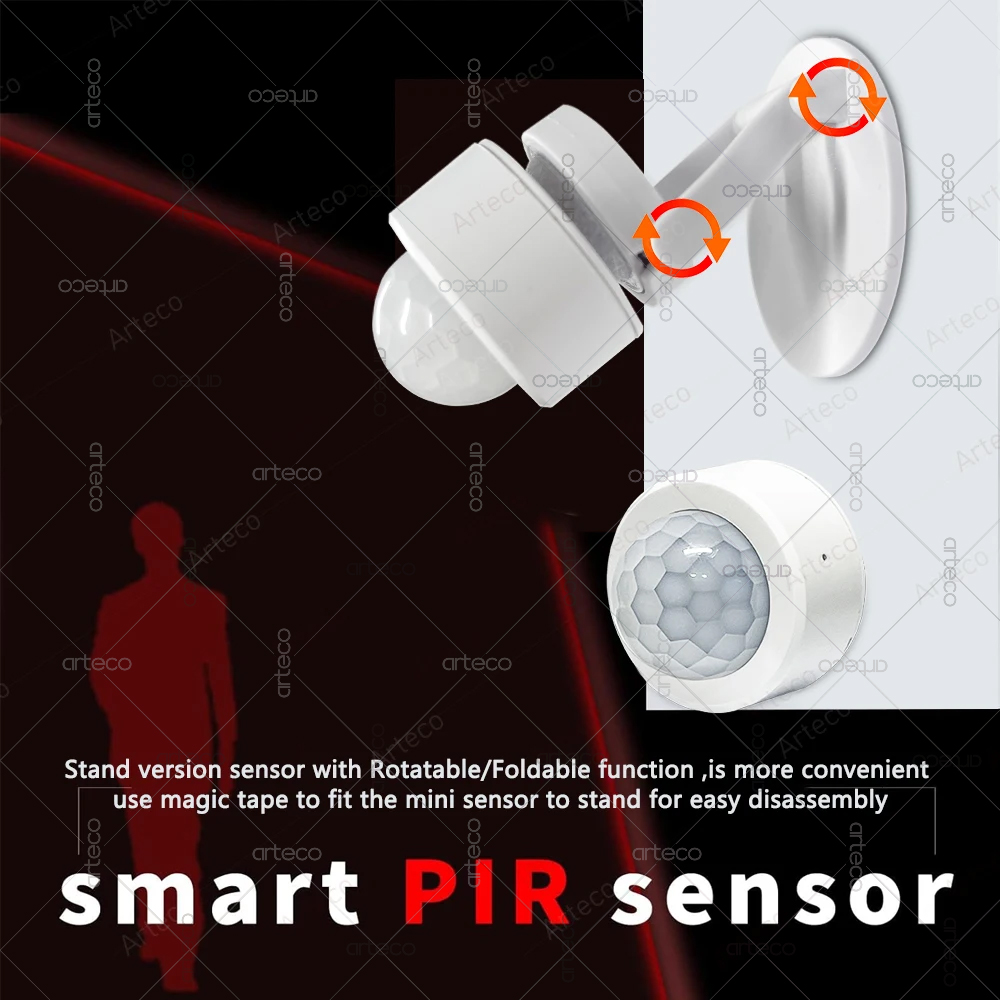 Zigbee 3.0 ミニ PIR モーションセンサー人体赤 - Home Security Alarm のレビューと価格