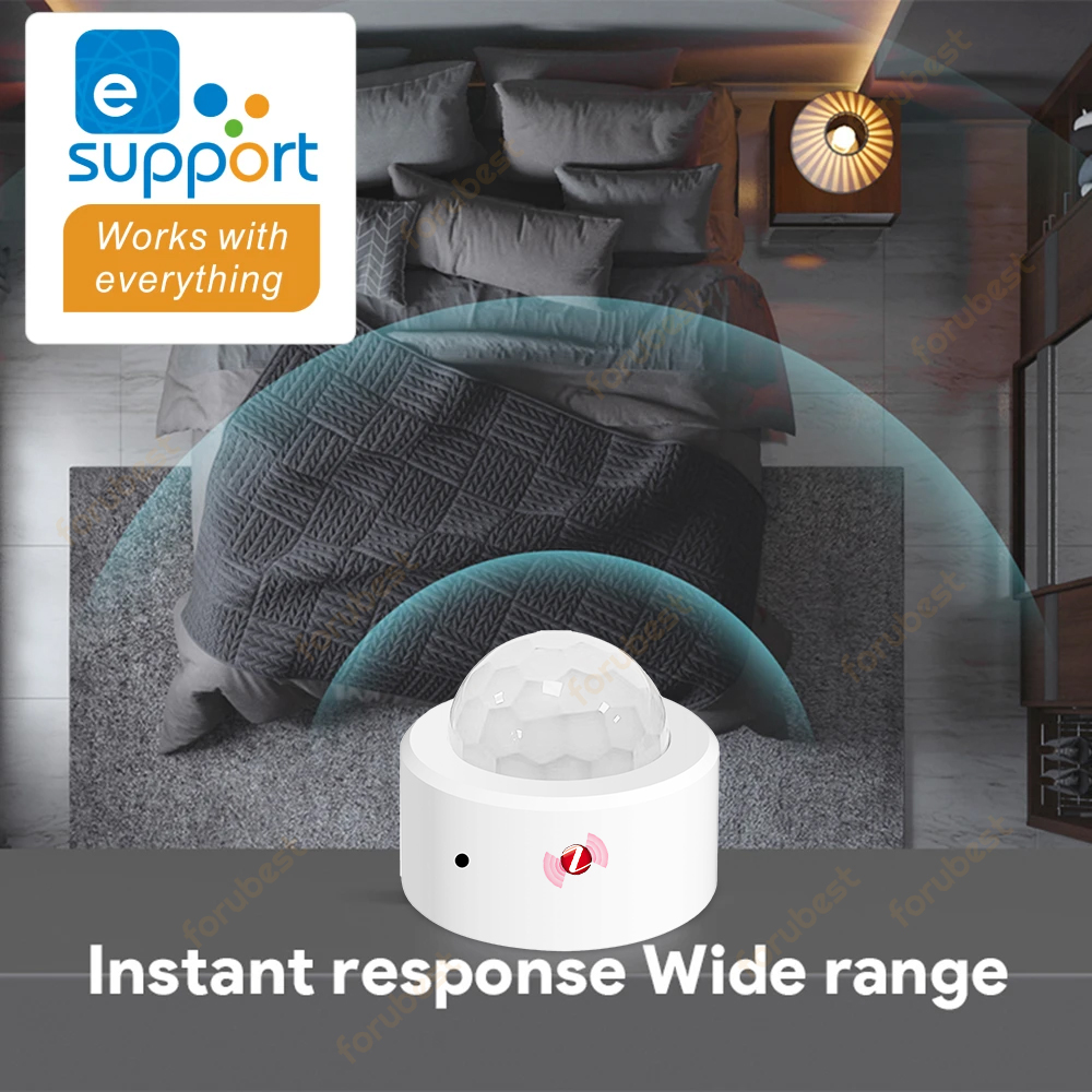 Zigbee 3.0 人感センサー PIR 赤外線検出器 ス - Home Security Alarm のレビューと価格