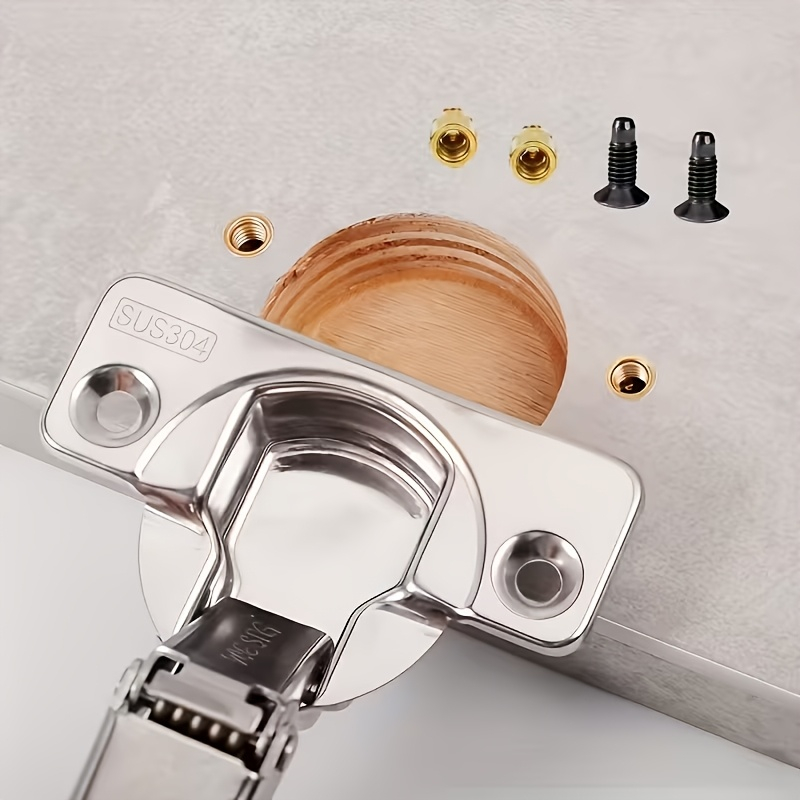 10/30/50セット再利用可能なヒンジ修理インサートキット - Door Reinforcer Kit のレビューと価格