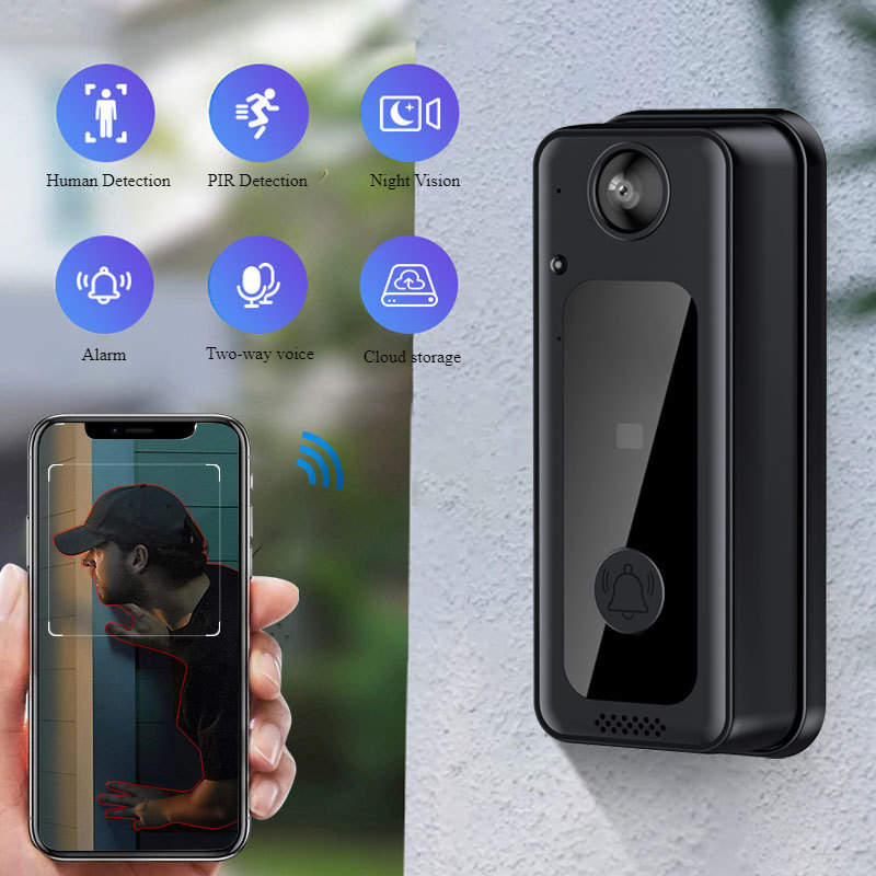 ワイヤレスドアベル Wifi ビデオインターホン リングドア - Home Security Ring Camera のレビューと価格