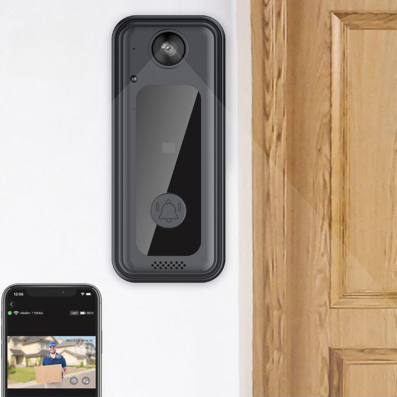 ワイヤレスドアベル Wifi ビデオインターホン リングドア - Home Security Ring Camera のレビューと価格