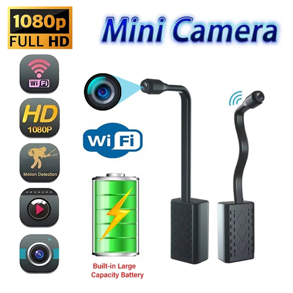 HD 1080P ミニカメラモーション検出 WiFi カメラ - Home Security Prices のレビューと価格