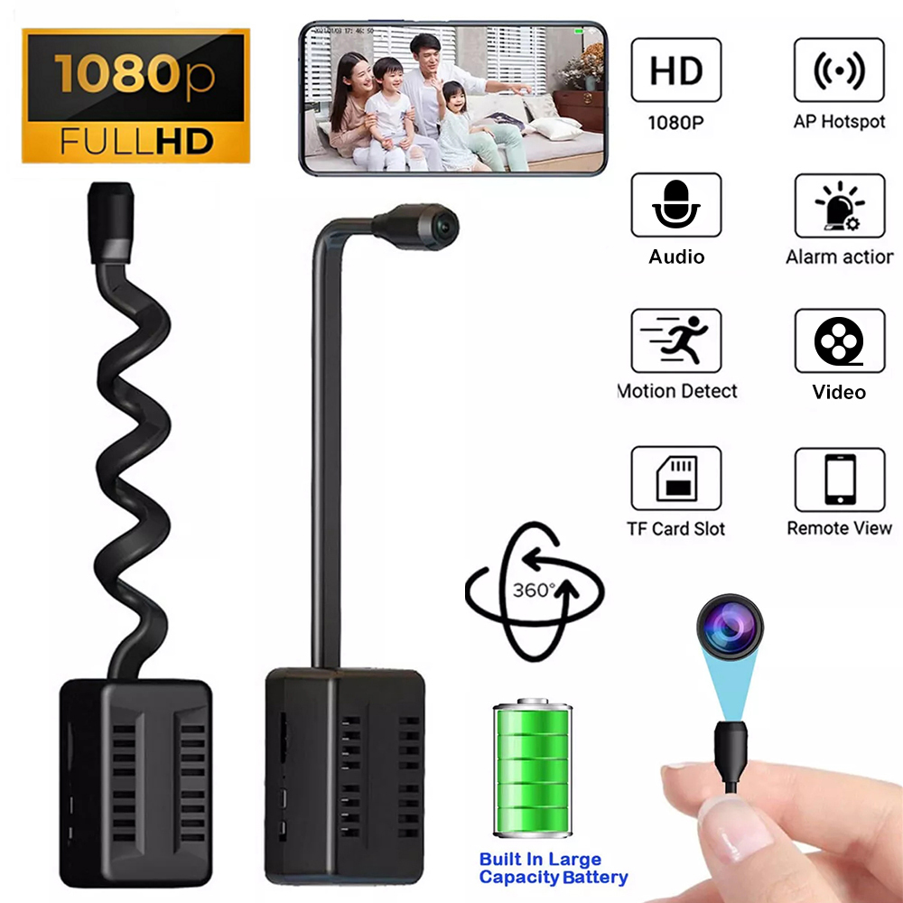 HD 1080P ミニカメラモーション検出 WiFi カメラ - Home Security Prices のレビューと価格