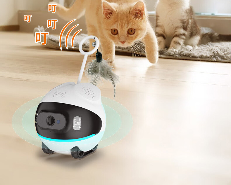 2MP 1080P Ubox APP スマートペットガーディ - Home Security Robot Dog のレビューと価格
